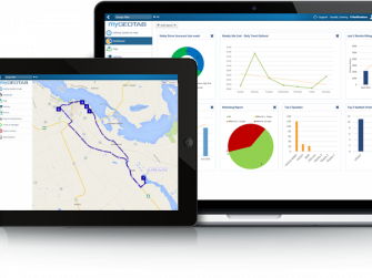 Geotab fleet management software