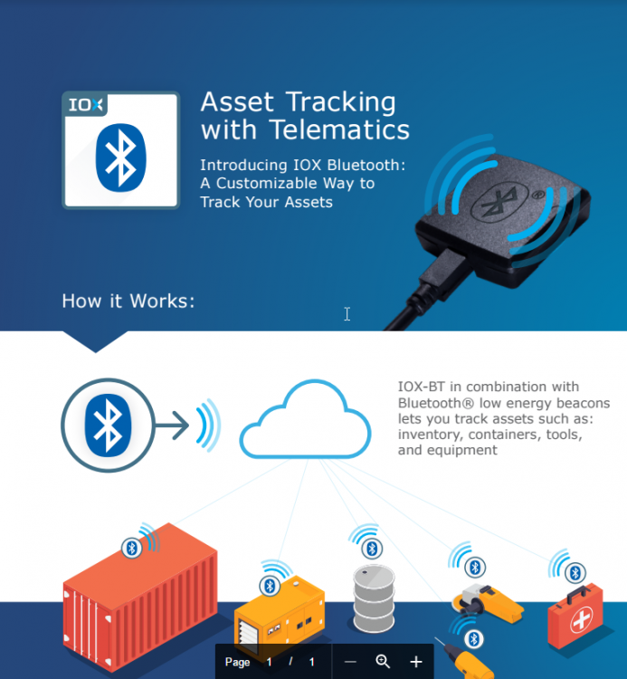 IOX-BT | Geotab GO | Geotab Adapters | Fleet Tracking