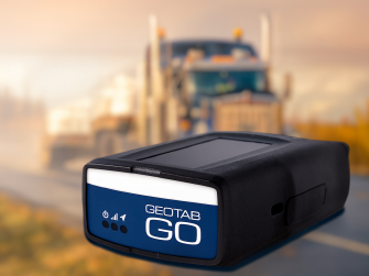 Geotab GO Plug and Play Tracker for Heavy Duty Vehicles, includes Plan (incl. 2 free months of service)