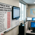 List of 12 FMCSA revoked ELD devices graphic with Geotab replacement software