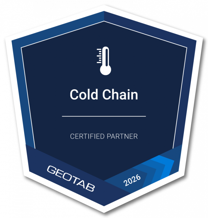 Geotab Cold Chain Certified Partner Badge 2026 Geotab Cold Chain Certified Partner Badge 2026