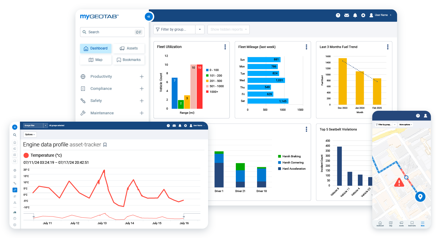 MyGeotab Dashboard